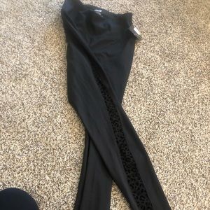 Avia leopard leggings nwt small